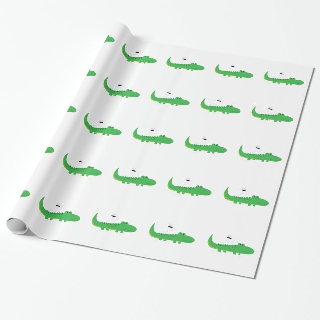 Alligator Geschenkpapier (Ungerollt)