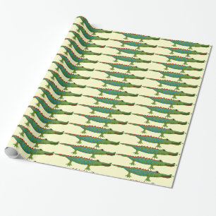 Alligator Geschenkpapier