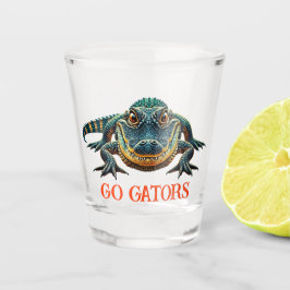 Alligator - Go Gators Schnapsglas