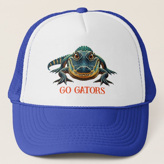 Alligator - Go Gators Truckerkappe (Vorderseite)