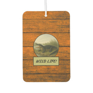 Alligator Holz Grain Auto/Lkw Air Freshener Autolufterfrischer