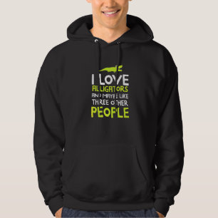 Alligator Idee Reptile Alligator Hoodie