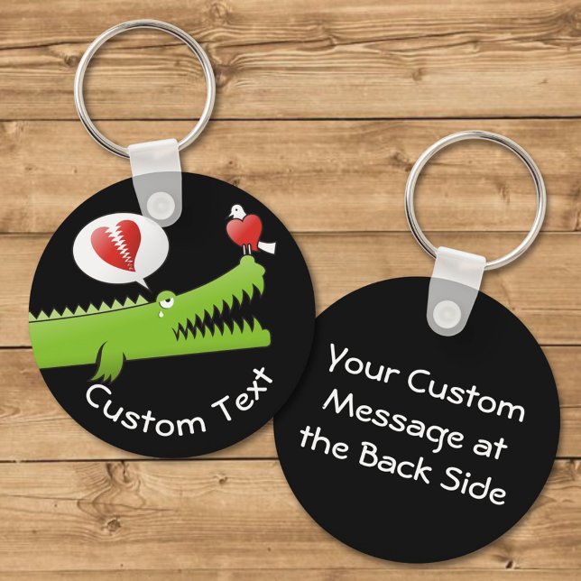 Alligator im Schlüsselanhänger Liebe (Von Creator hochgeladen)