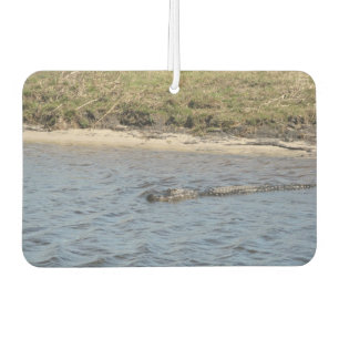 Alligator im Wasser Autolufterfrischer