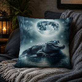 Alligator-Inspiriert Pillow Kissen