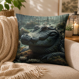 Alligator-Inspiriert Pillow Kissen