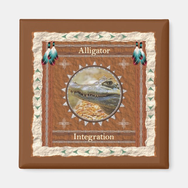 Alligator-Intégration - Magnet (Devant)