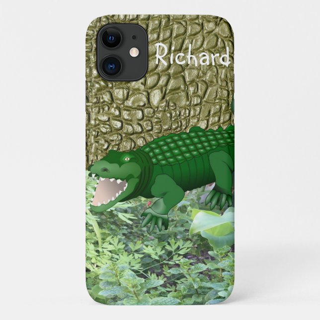 Alligator Iphone Case (Rückseite)