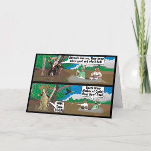 ALLIGATOR JOKE. KARTE