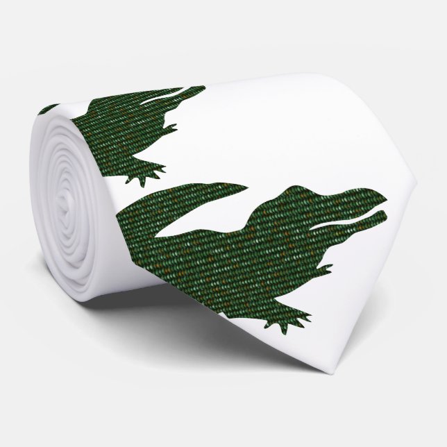 Alligator Krawatte (Gerollt)