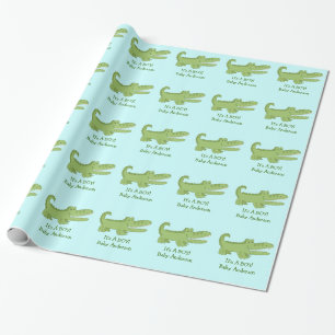 Alligator-/Krokodil-kundengerechtes Packpapier