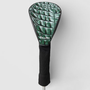 Alligator-Leder-Optik Golf Headcover