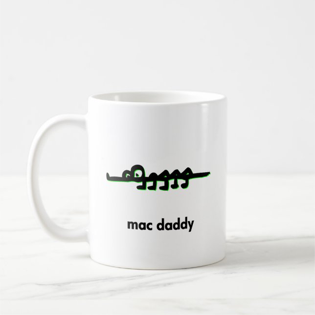 Alligator mac daddy kaffeetasse (Links)