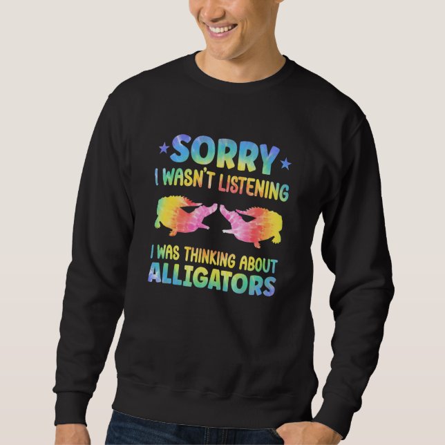 Alligator Outfit for Crocodile Lovers Apparel Wome Sweatshirt (Vorderseite)