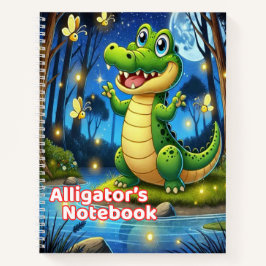 Alligator’s Notebook/Cute School Notebook for Kids Notizbuch