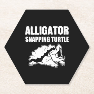 Alligator Snapping Schildkrötentierbiologe Geschen Untersetzer