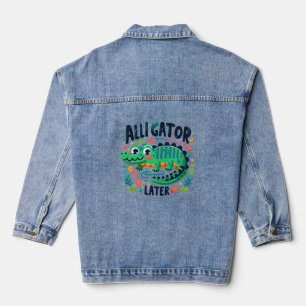 Alligator später jeansjacke