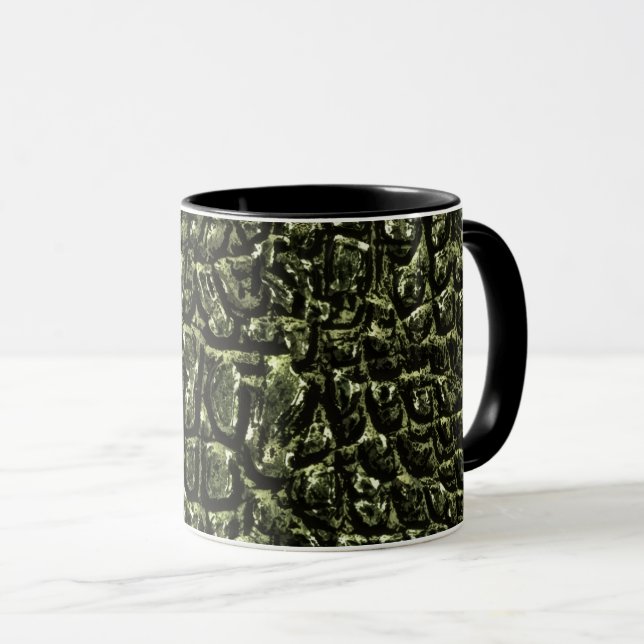 "Alligator" Tasse (VorderseiteRechts)