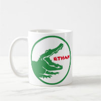 Alligator tasse personnalisée