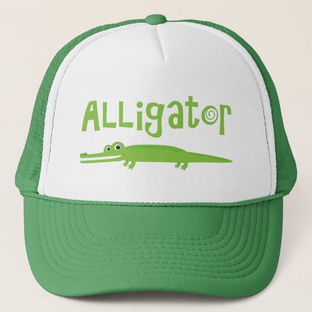 Alligator Truckerkappe (Vorderseite)