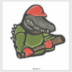 ALLIGATOR TRUMP 2025 AUFKLEBER