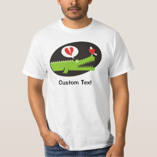 Alligator-verliebtes-T-Shirt T-Shirt
