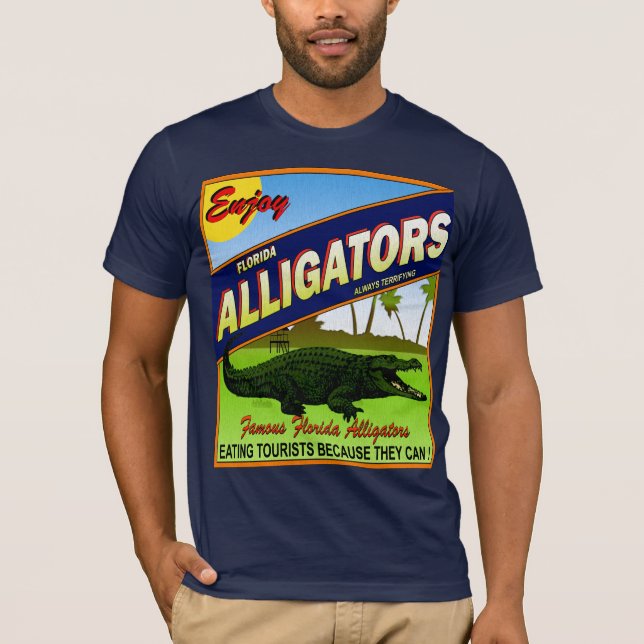 ALLIGATOR VINTAG ELABEL T-Shirt (Vorderseite)