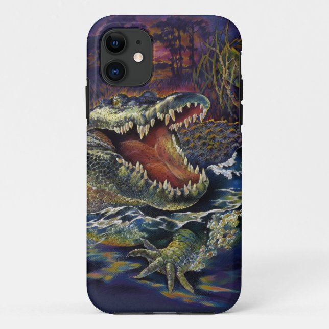 Alligatorabenteuer Case-Mate iPhone Hülle (Rückseite)