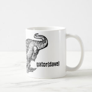 Alligatordave-Tasse Kaffeetasse