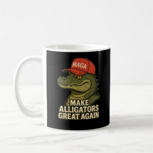 Alligatoren wieder großartig machen - klassischer  kaffeetasse