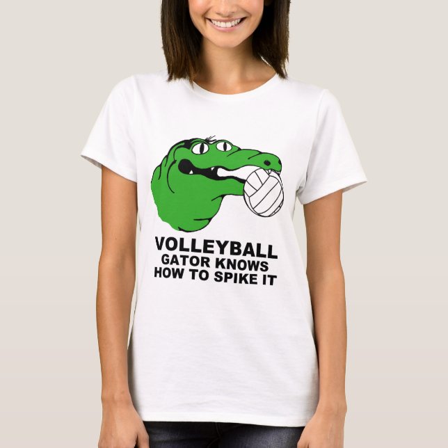 Alligatorgang VOLLEYBALL T-Shirt (Vorderseite)