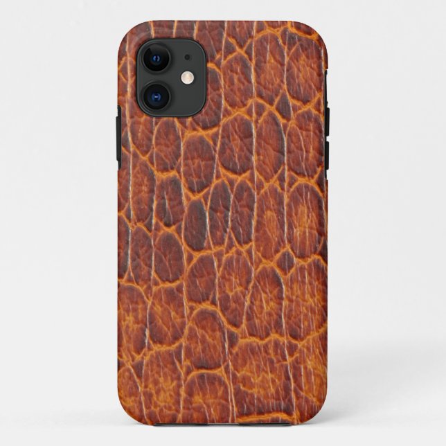 Alligatorhaut Iphone Fall Case-Mate iPhone Hülle (Rückseite)