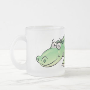Alligatormattierte Tasse