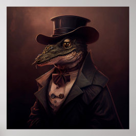 Alligatorposter Poster