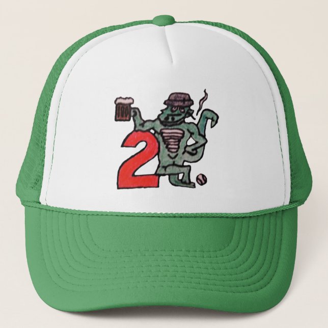 Alligators 2001 truckerkappe (Vorderseite)