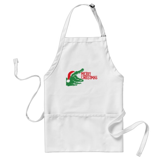 AlligatorweihnachtsSchürze Schürze (Vorne)