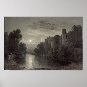 Allington Schloss, nahe Maidstone, Kent; Poster