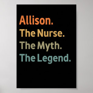 Allison Die Krankenschwester Der Mythos Die Legend Poster