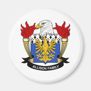 Allison-Familienwappen Magnet