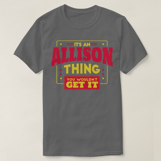 Allison T-Shirt (Design vorne)
