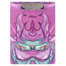 ALLISON ~WOW! STÄRKEN! Rosa Grau Weiß und Cerealie Klemmbrett