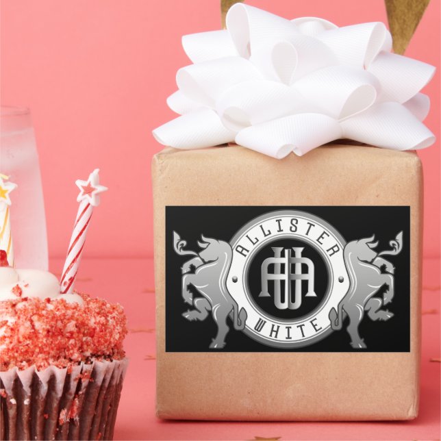 Allister White Package Aufkleber (Party)