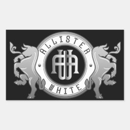 Allister White Package Aufkleber