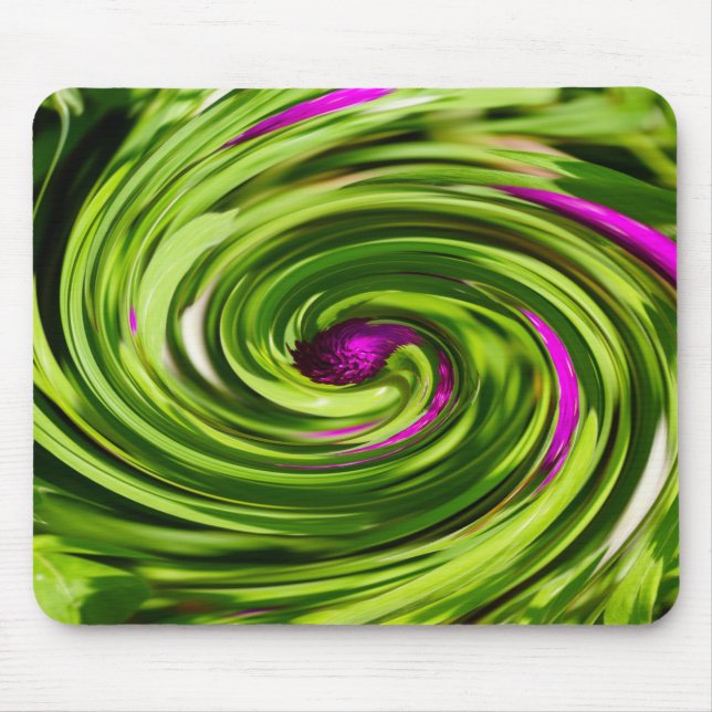 Allium Abstrakt Mousepad (Vorne)