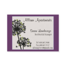 Allium Carte de visite