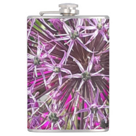 Allium & Summer Blume Flachmann