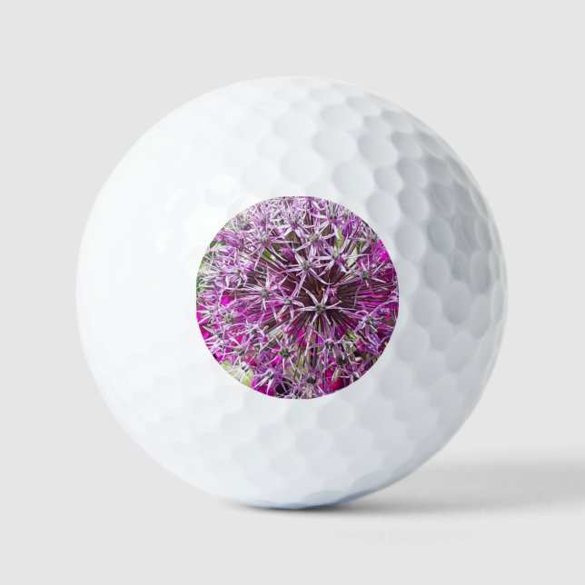 Allium & Summer Blume Golfball (Vorderseite)
