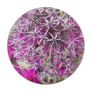 Allium & Summer Blume Schneidebrett