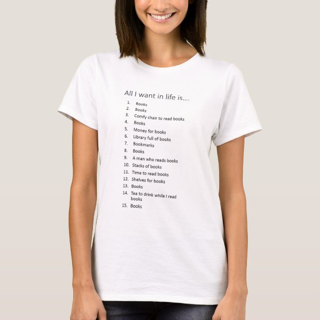 ALLIWANT.jpg T-Shirt (Vorderseite)