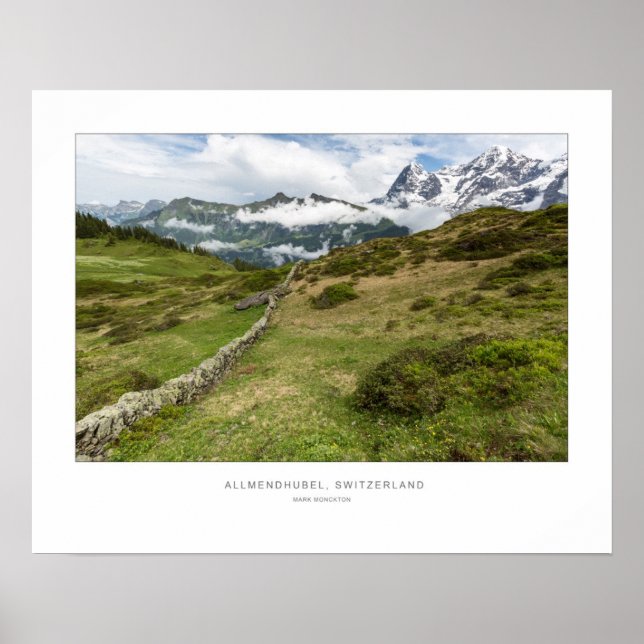 Allmendhubel, Schweiz - Wall Print Poster (Vorne)
